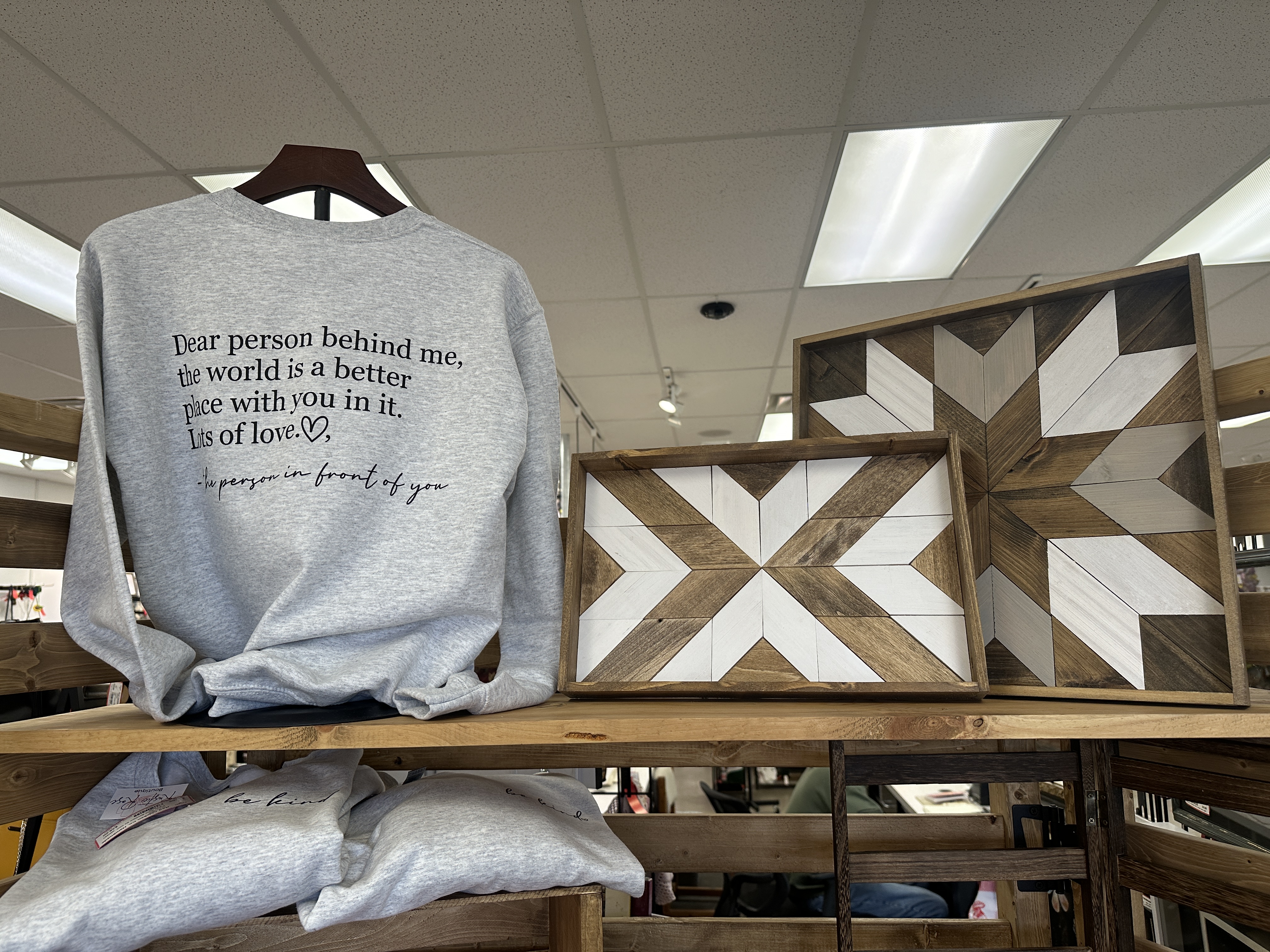 Our Be Kind Crew & Barn Quilt Options