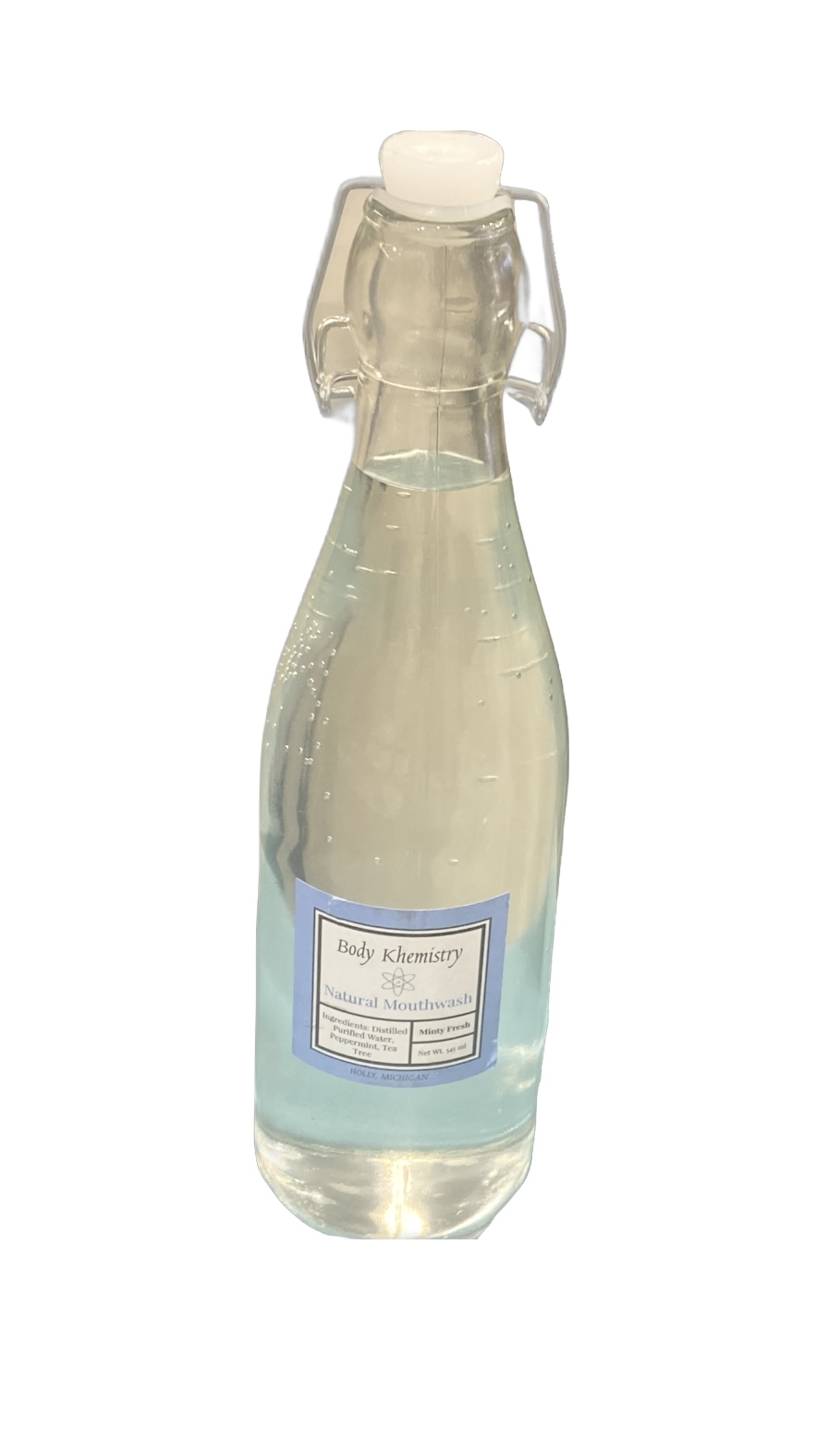 Alcohol free mouthwashes. Whitening formula and Regular